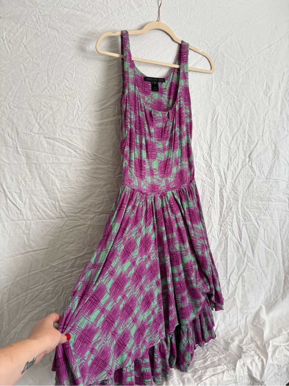 Marc Jacobs y2k Patterned Sleeveless Summer Dress